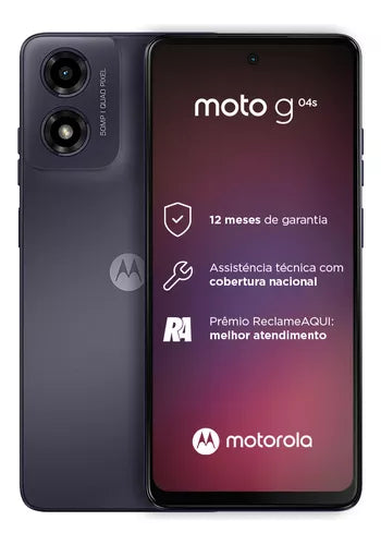 Smartphone Motorola Moto G04s 128gb Grafite 4 GB ram